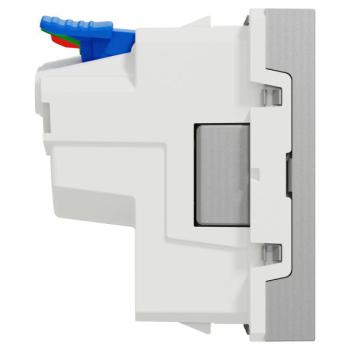  Prise 2P+T FR 90� rapide Alu 