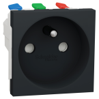  Prise 2P+T FR 90� rapide Anth 