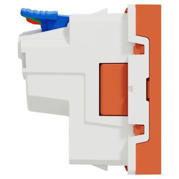  Prise 2P+T FR 90� rapide Orang 