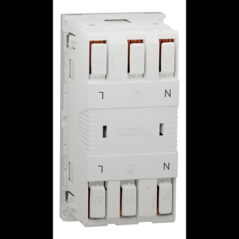  Prise 2x2P+T lum FR45� rap Bla 