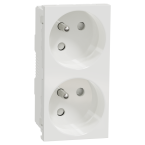  Prise 2x2P+T FR45� goul rap Bl 