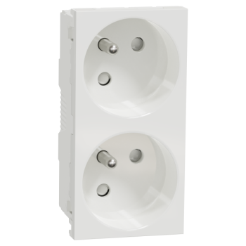  Prise 2x2P+T FR45� goul rap Bl 