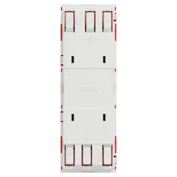  Prise triple 2P+T FR 45� Rouge 