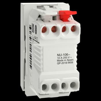  Bouton-pous NO 10A rap 1m Blan 