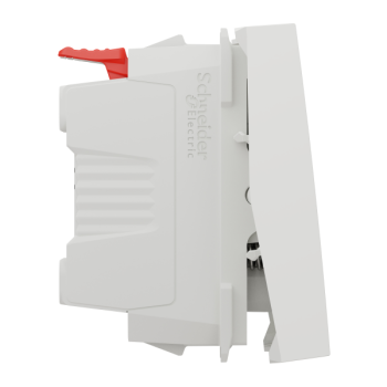  Poussoir lum local 10A 2m Blan 