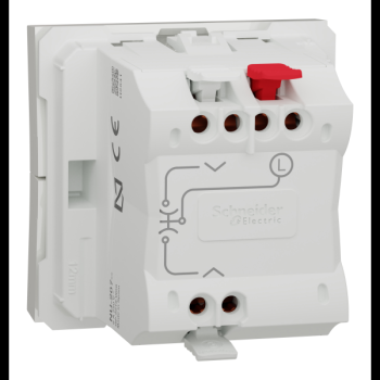  Cde VR double pous 2m Blanc 