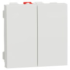  Double v-v 10A rap 2m Blanc 