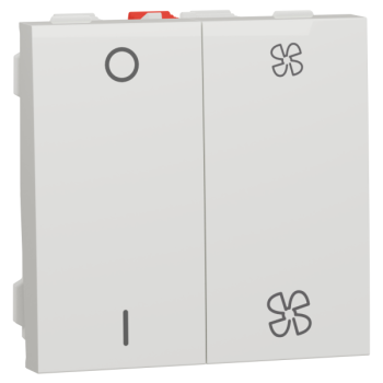  Cde VMC ON/OFF + 2 vit 2m Blan 