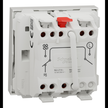  Cde VMC ON/OFF + 2 vit 2m Blan 