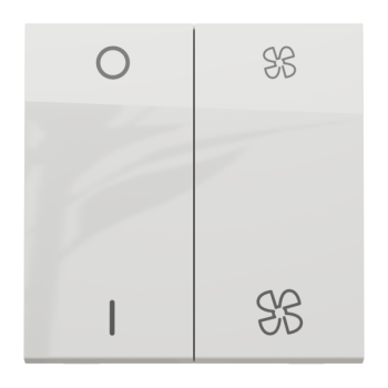  Cde VMC ON/OFF + 2 vit 2m Blan 