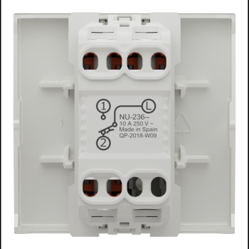  Bouton-p NO/NF 10A rap 2m Blan 