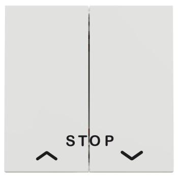  Cde VR double pous STOP 2m Bla 