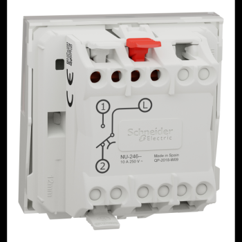  Poussoir NO/NF �tiquet 2m Bl A 