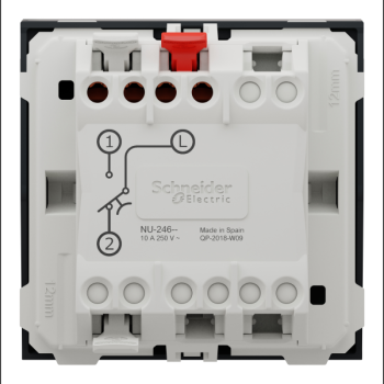  Poussoir NO/NF �tiquet 2m Anth 