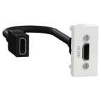  Prise HDMI 1m Blanc 