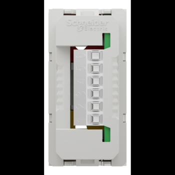  Prise RCA triple 1m Blanc 