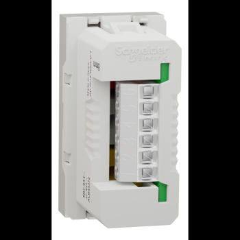  Prise RCA triple 1m Blanc 