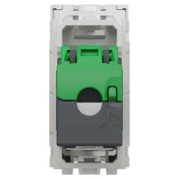  Prise RJ45 x1 cat6FTP 1m Blanc 