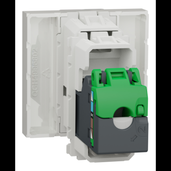  Prise RJ45 x1 cat6AFTP 2m Blan 