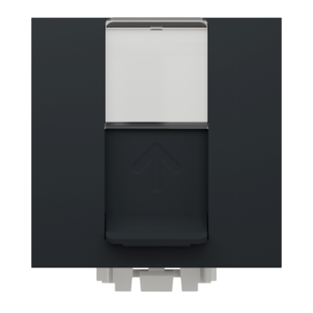  Prise RJ45 x1 cat6AFTP 2m Anth 