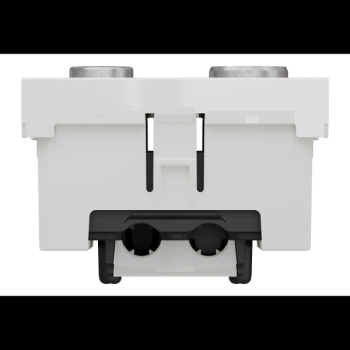  Prise TV + FM ind 2m Blanc 