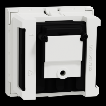  Prise R-TV + SAT ind 2m Blanc 