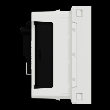  Prise R-TV + SAT ind 2m Blanc 