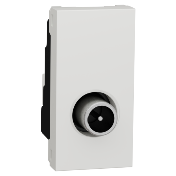  Prise TV m�le individ 1m Blanc 