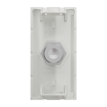  Prise TV type F 1m Blanc 