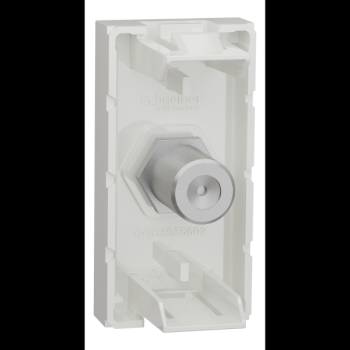  Prise TV type F 1m Blanc 