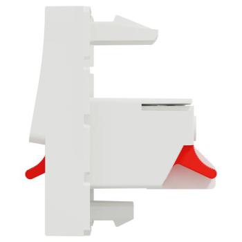  Prise HP 2 sorties 2m Blanc 