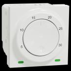  Thermostat chauf/clim 8A Blanc 