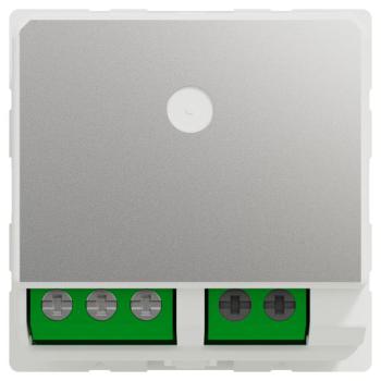  Thermostat chauf/clim 8A Blanc 