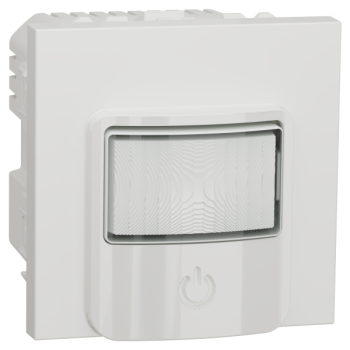  D�tecteur mouv + pous Blanc 