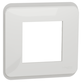  Plaque de finition Blanc 1P 