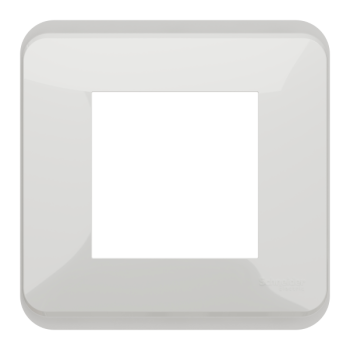  Plaque de finition Blanc 1P 