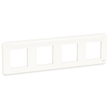  Plaque de finition Blanc 4P 