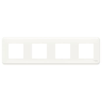  Plaque de finition Blanc 4P 