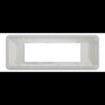  Plaque de finition Blanc 6m 