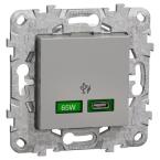  Chargeur USB C 65W Alu 