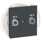  Prise double multiservices Ant 