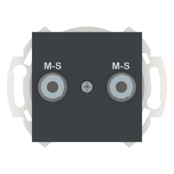 Prise double multiservices Ant 