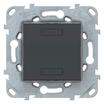  Unica KNX 2BP led Anthr +supp 
