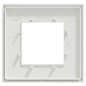  Unica D plaq blanc 1P 