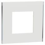  Unica D plaq blanc/argent 1P 
