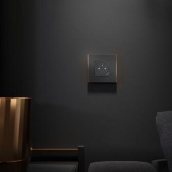  Unica D plaq anth/cuivre 1P 