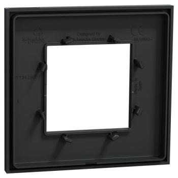  Unica D plaq anth/argent 1P 