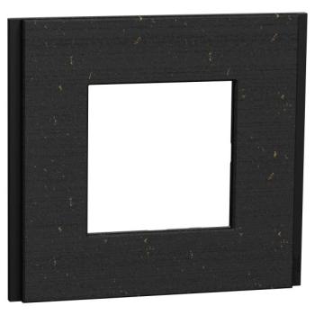  Unica D plaq recycl noir 1P 