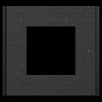  Unica D plaq recycl noir 1P 