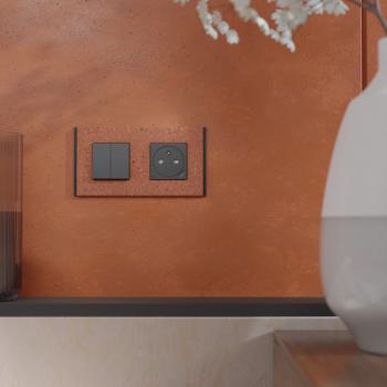  Unica D plaq terracotta 2P 